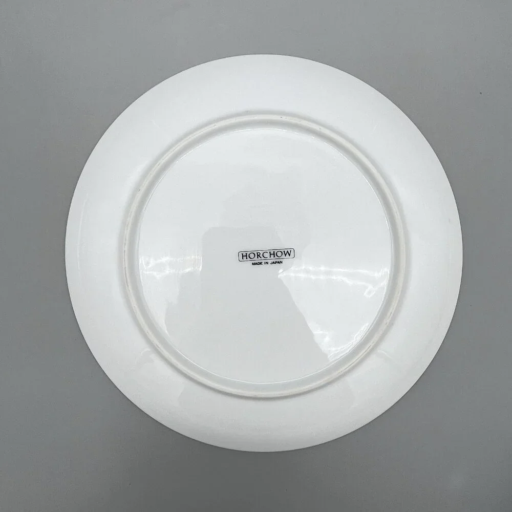Set of 4 Horchow Collection Botanical Flowers 7 5/8" Dessert Plate Japan - Picture 3 of 10